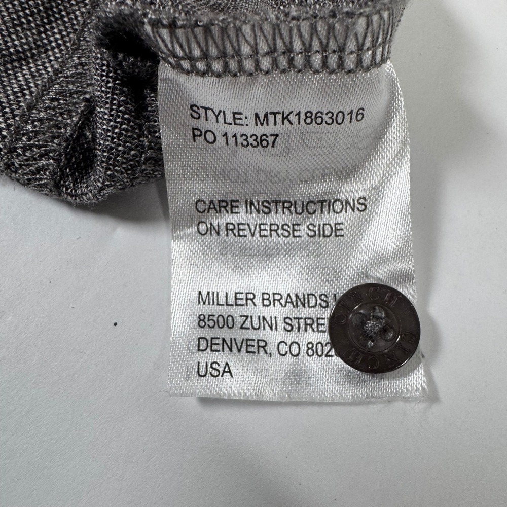 Cinch Polo Shirt Mens XXL Grey Arena Flex Short Sleeve Athleisure MTK1863016‎ - Picture 7 of 10